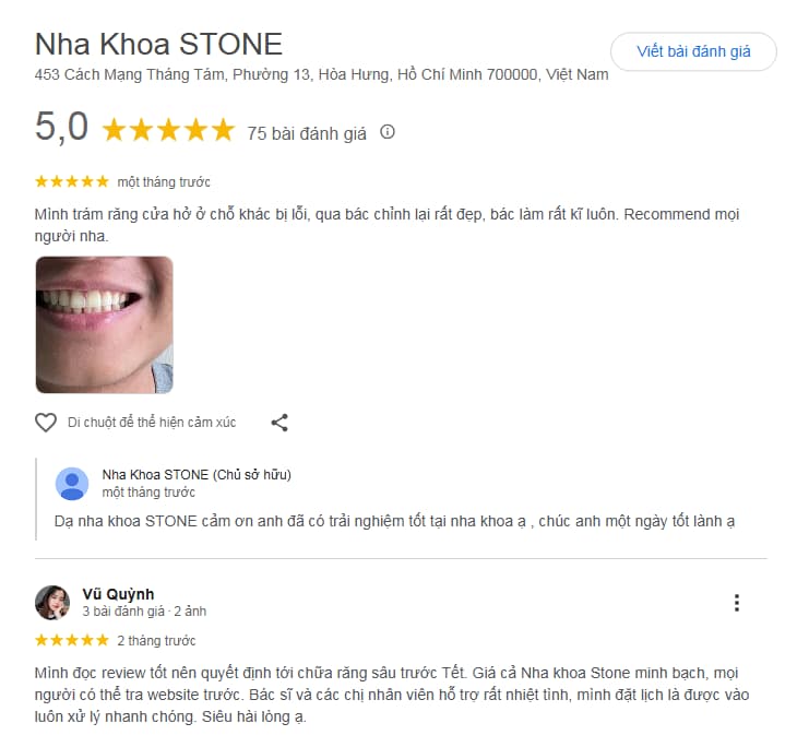 nha khoa implant phục hình thẩm mỹ quận 10